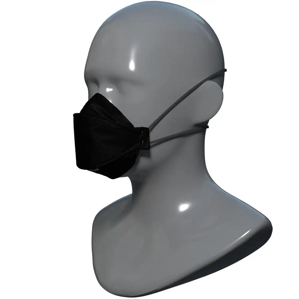Project 3 FFP3 Black Mask - Premium Respiratory Protection - The