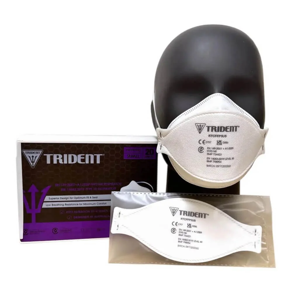 Trident FFP3 Disposable Face Mask - Premium Protection - The Face