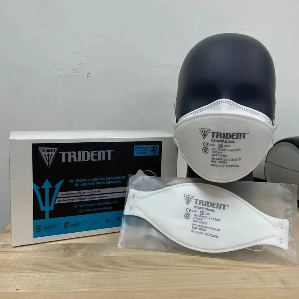 Trident FFP3 Disposable Face Mask - Premium Protection - The Face
