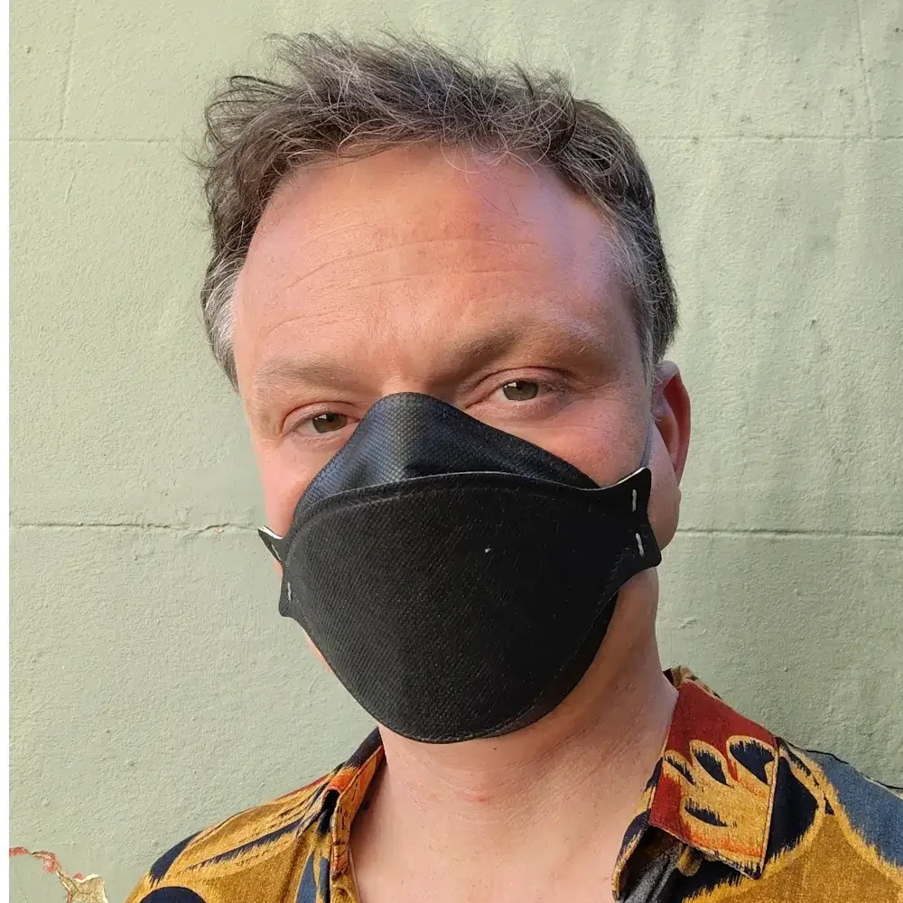 Project 3 FFP3 Black Mask - Premium Respiratory Protection - The