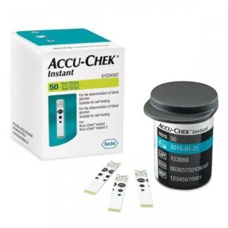 51pwpYPNGkL._SL1000_.jpg Accu-Chek Instant Blood Glucose Test Strips, Pack of 50 Strips