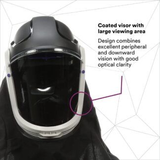3M Versaflo M-407 Respiratory Helmet with Flame Resistant Shroud